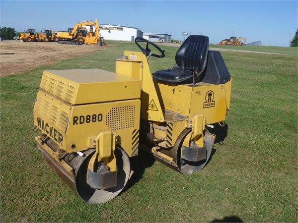 asphalt roller wacker