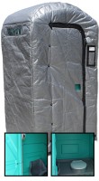 gaine isolante pour toilette chimique