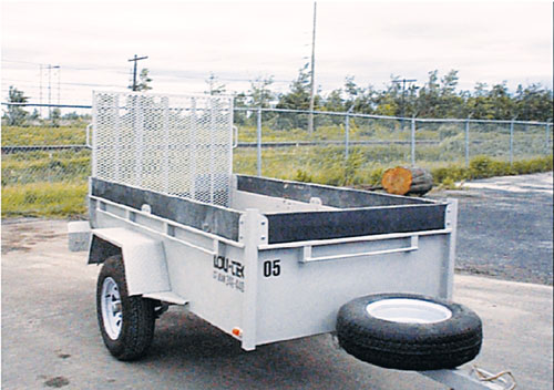 Open Deck Trailer 1 Axle