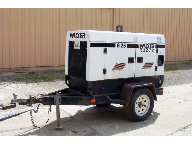 generator on trailor 7 kw