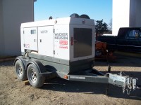 generator on trailor 70 kw