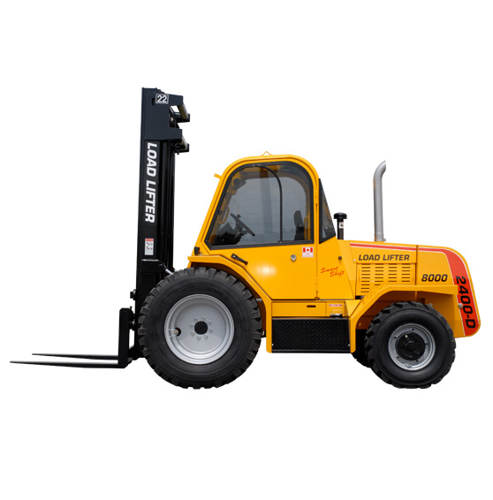 Awd Forklift 8000 Lbs Diesel Rental Lou Tec
