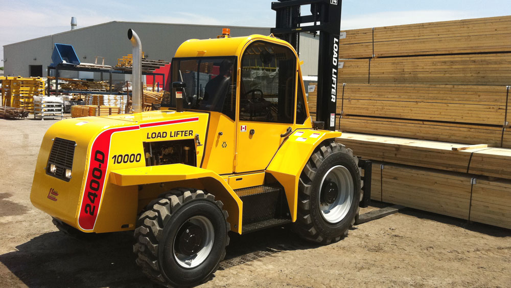 Awd Forklift 10000 Lbs Diesel Rental Lou Tec