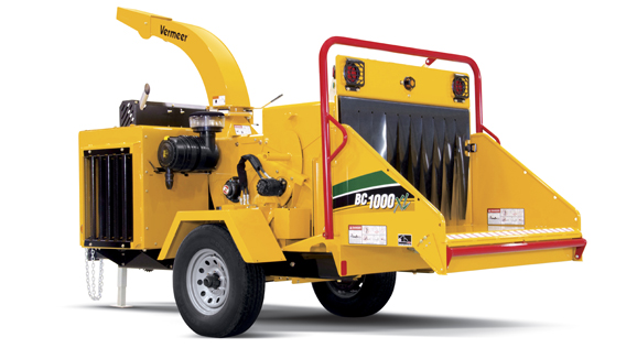 diesel wood chipper