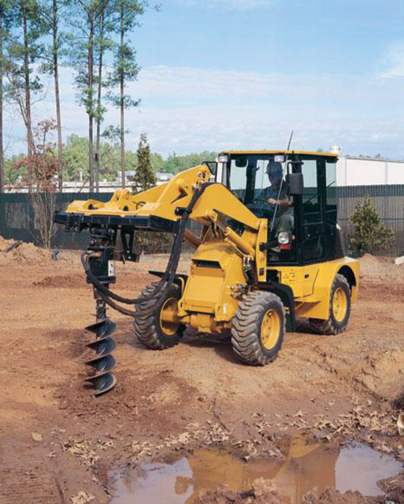 loader with auger