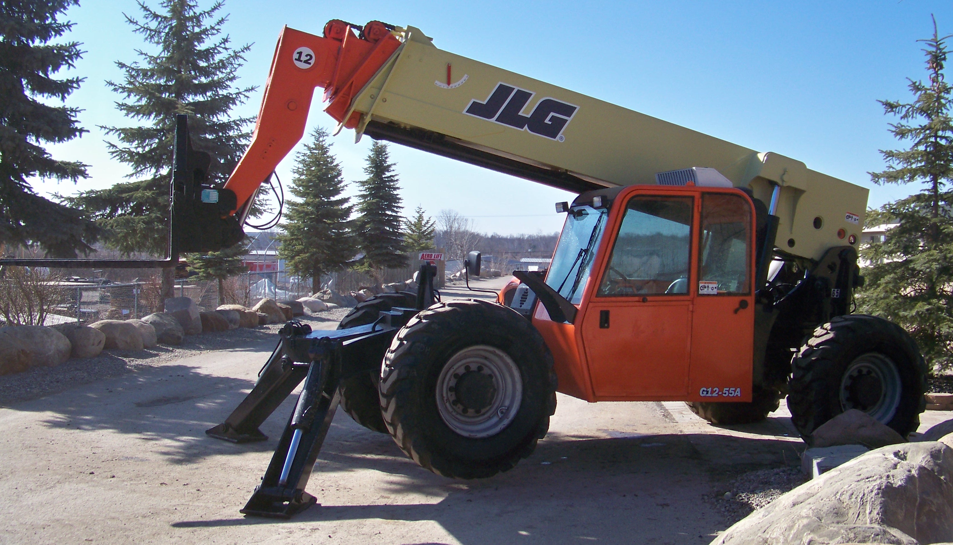 G12-55a telehandler