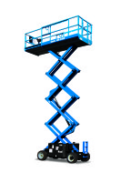 Genie GS-3369 RT – Plateforme à ciseaux tout-terrain pour chantiers extérieurs exigeants