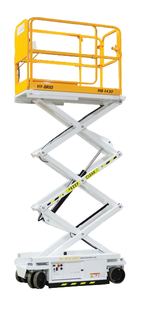 Hy-Brid HB-1430 – Plateforme élévatrice électrique compacte, légère et polyvalente