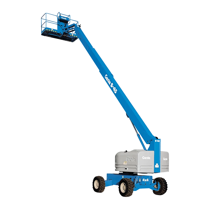 Genie S-45 – Nacelle télescopique robuste et polyvalente pour les travaux en hauteur