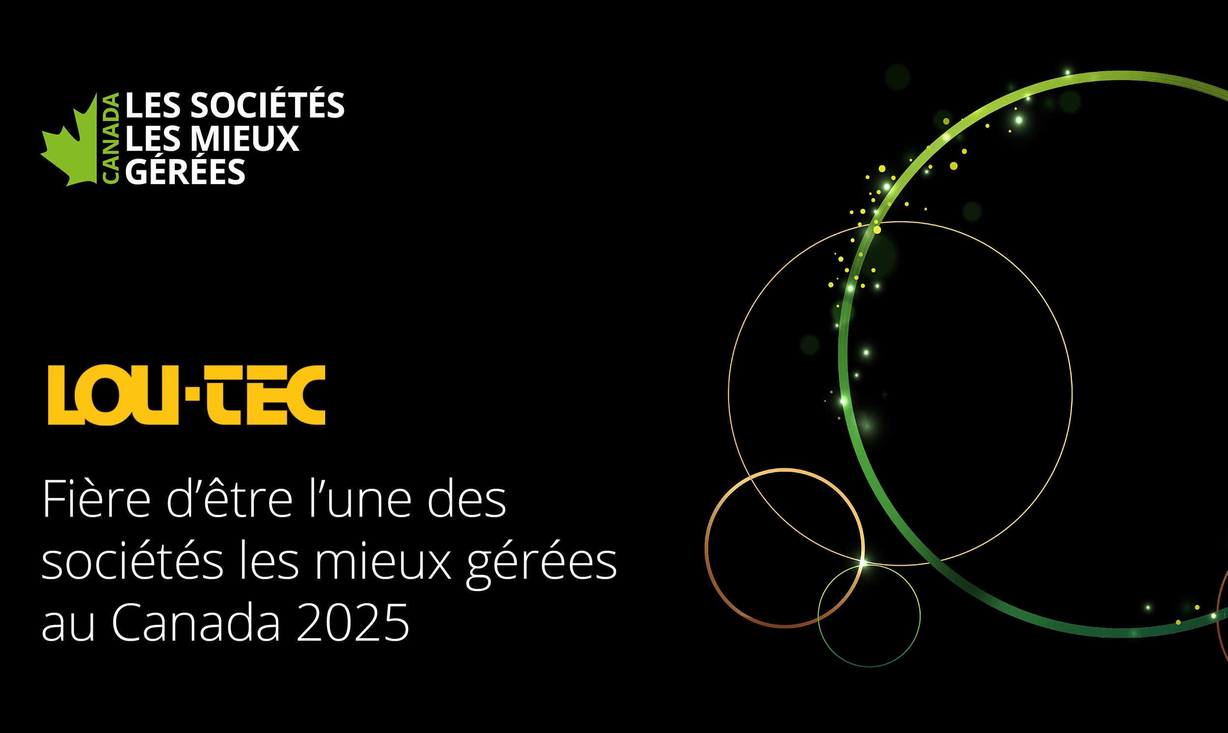 LOU-TEC Société les mieux gérées au Canada