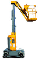 Haulotte STAR 26J – Plateforme à mât articulé électrique pour accès intérieur et extérieur